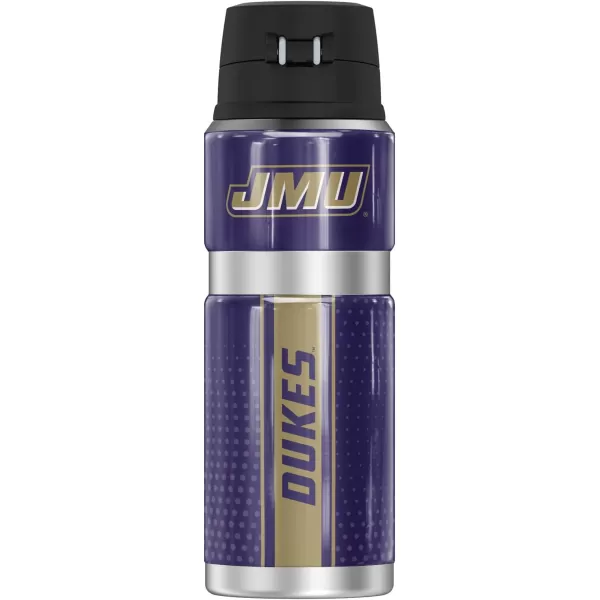 JAMES MADISON UNIVERSITY Official Collection THERMOS STAINLESS KING Stainless Steel Drink Bottle Vacuum insulated amp Double Wall 24ozRADIAL DOTS