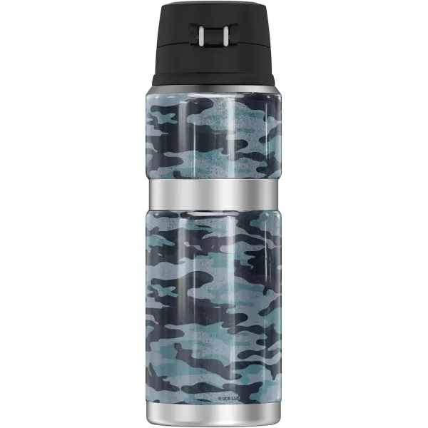 Jaws Camo Jaws THERMOS STAINLESS KING Stainless Steel Drink Bottle Vacuum insulated amp Double Wall 24ozJaws Camo Jaws THERMOS STAINLESS KING Stainless Steel Drink Bottle Vacuum insulated amp Double Wall 24oz