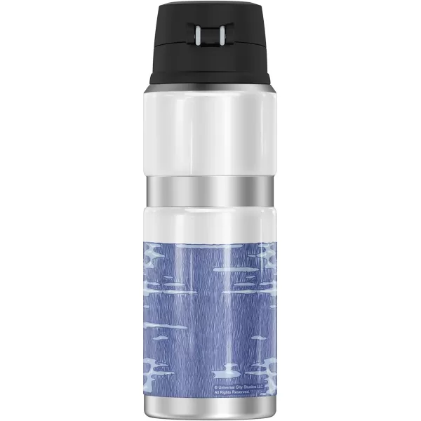 Jaws Scribble Jaws THERMOS STAINLESS KING Stainless Steel Drink Bottle Vacuum insulated amp Double Wall 24ozJaws Scribble Jaws THERMOS STAINLESS KING Stainless Steel Drink Bottle Vacuum insulated amp Double Wall 24oz