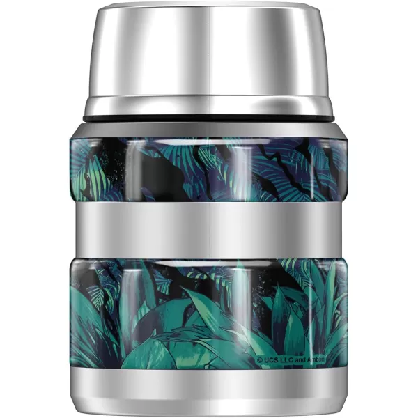 Jurassic World Purple Jungle Coin Variation THERMOS STAINLESS KING Stainless Steel Food Jar with Folding Spoon Vacuum insulated amp Double Wall 16oz16 oz Food Jar BLUE JUNGLE COIN VARIATION