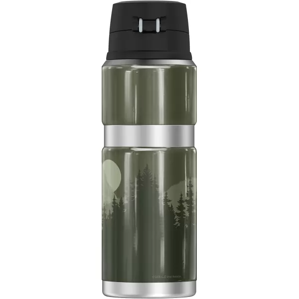 Jurassic World TRex Mountain Encounter THERMOS STAINLESS KING Stainless Steel Drink Bottle Vacuum insulated amp Double Wall 24oz24 oz Bottle TREX MOUNTAIN ENCOUNTER