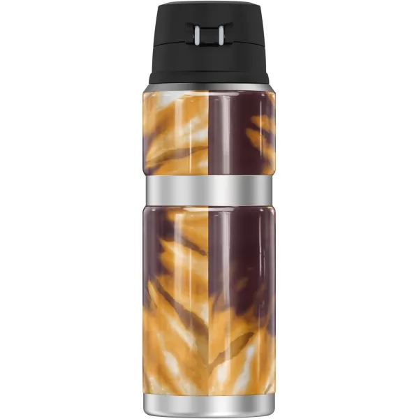 Loyola University Chicago Official Collection THERMOS STAINLESS KING Stainless Steel Drink Bottle Vacuum insulated amp Double Wall 24ozTIEDYE