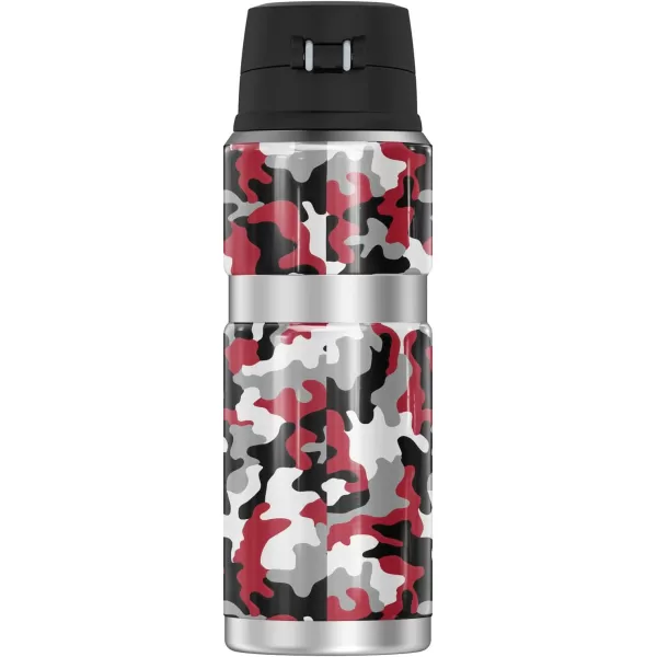 MIAMI UNIVERSITY OH Official Collection THERMOS STAINLESS KING Stainless Steel Drink Bottle Vacuum insulated amp Double Wall 24ozCamo