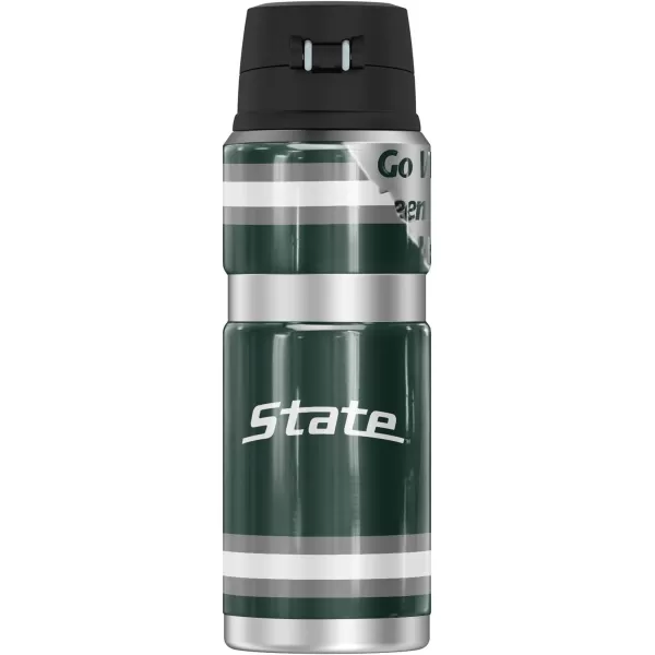 Michigan State University Collection THERMOS STAINLESS KING Stainless Steel Drink Bottle Vacuum insulated amp Double Wall 24ozLET HER RIP