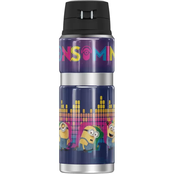 Minions Keep It Chill Trippy Lava THERMOS STAINLESS KING Stainless Steel Drink Bottle Vacuum insulated amp Double Wall 24oz24 oz Bottle DISCO