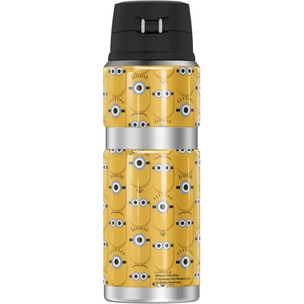 Minions Minion Collage THERMOS STAINLESS KING Stainless Steel Drink Bottle Vacuum insulated amp Double Wall 24oz24 oz Bottle BELLO ICONS PATTERN