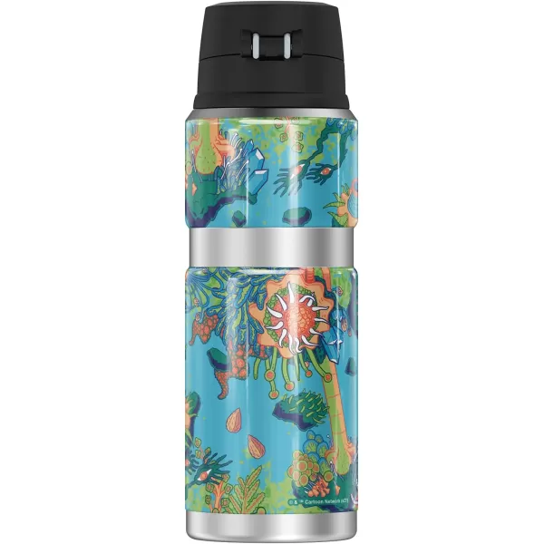 Rick and Morty Meeseeks Crowd THERMOS STAINLESS KING Stainless Steel Drink Bottle Vacuum insulated amp Double Wall 24oz24 oz Bottle BOTANICAL SPACE