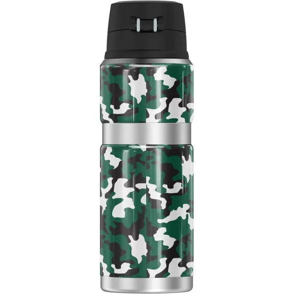 SYRACUSE UNIVERSITY OFFICIAL Camo THERMOS STAINLESS KING Stainless Steel Drink Bottle Vacuum insulated ampamp Double Wall 24ozBINGHAMTON UNIVERSITY