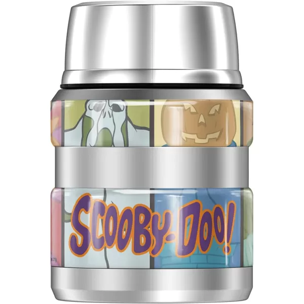 ScoobyDoo Bad Guys THERMOS STAINLESS KING Stainless Steel Food Jar with Folding Spoon Vacuum insulated amp Double Wall 16ozScoobyDoo Bad Guys THERMOS STAINLESS KING Stainless Steel Food Jar with Folding Spoon Vacuum insulated amp Double Wall 16oz