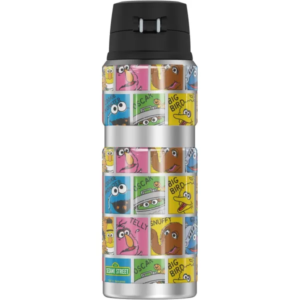 Sesame Street Character Named Blocks THERMOS STAINLESS KING Stainless Steel Drink Bottle Vacuum insulated amp Double Wall 24ozSesame Street Character Named Blocks THERMOS STAINLESS KING Stainless Steel Drink Bottle Vacuum insulated amp Double Wall 24oz