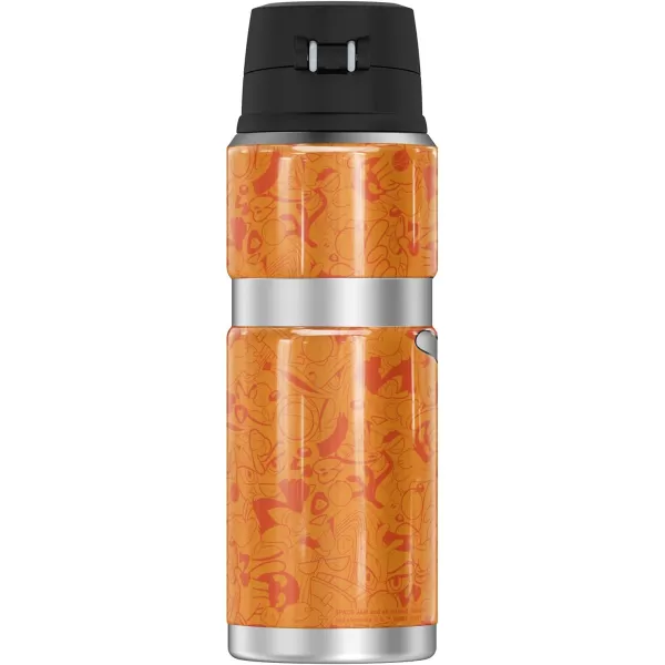 Space Jam A New Legacy Metallic Bugs THERMOS STAINLESS KING Stainless Steel Drink Bottle Vacuum insulated amp Double Wall 24oz24 oz Bottle LOLA