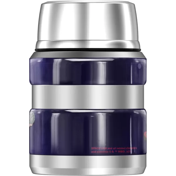 Space Jam A New Legacy Space Jam Logo THERMOS STAINLESS KING Stainless Steel Food Jar with Folding Spoon Vacuum insulated amp Double Wall 16oz16 oz Food Jar GOON SQUAD