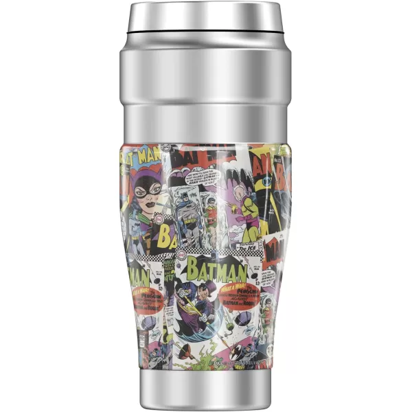 Superman Comic Covers THERMOS STAINLESS KING Stainless Steel Drink Bottle Vacuum insulated amp Double Wall 24oz16 oz Tumbler Batman Comic Covers