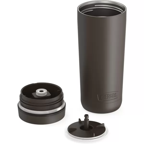 THERMOS ALTA SERIES Stainless Steel Tumbler 18 Ounce Espresso BlackEspresso Black