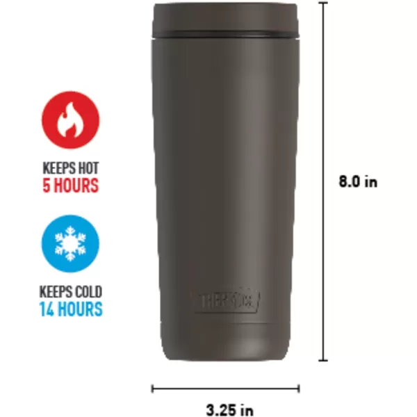 THERMOS ALTA SERIES Stainless Steel Tumbler 18 Ounce Espresso BlackEspresso Black