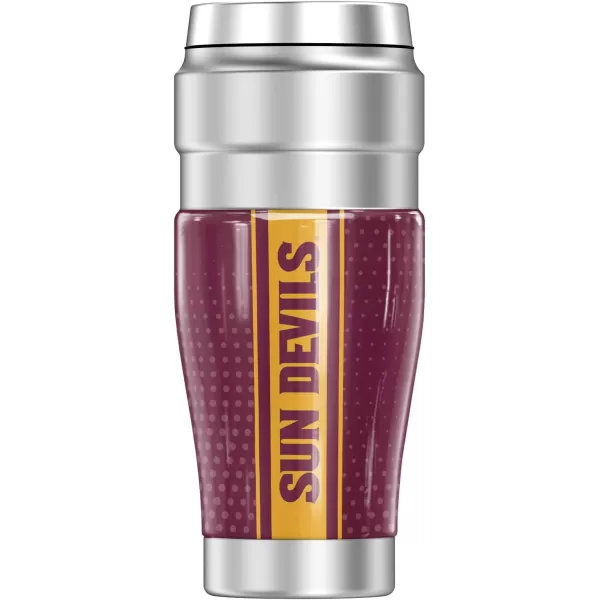 THERMOS ARIZONA STATE UNIVERSITY OFFICIAL TieDye STAINLESS KING Stainless Steel Travel Tumbler Vacuum insulated amp Double Wall 16oz16 oz Tumbler RADIAL DOTS