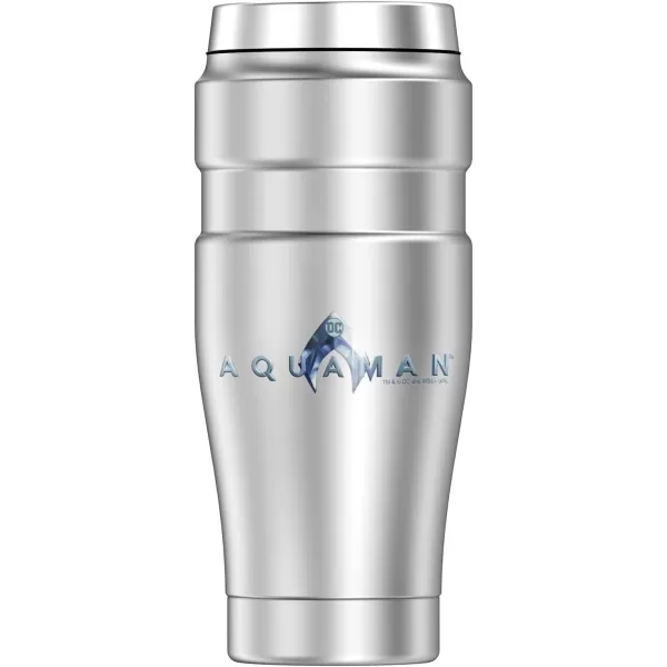 THERMOS Aquaman Movie Logo STAINLESS KING Stainless Steel Travel Tumbler Vacuum insulated amp Double Wall 16ozTHERMOS Aquaman Movie Logo STAINLESS KING Stainless Steel Travel Tumbler Vacuum insulated amp Double Wall 16oz