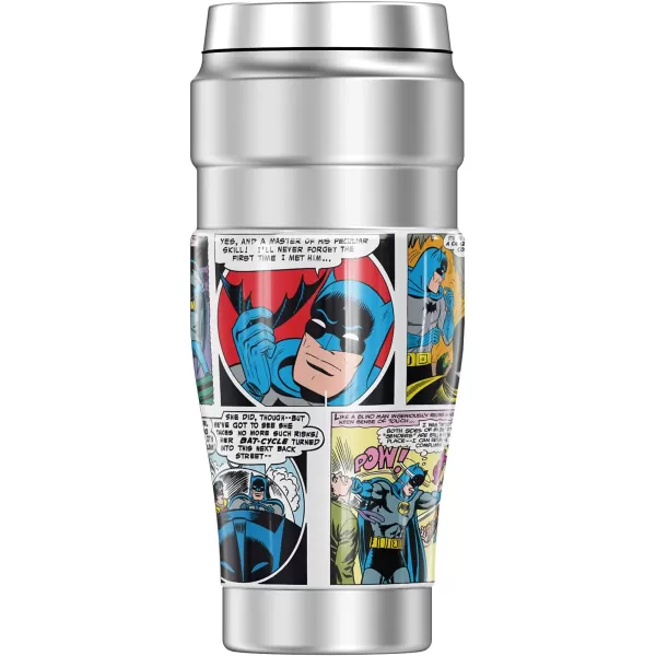 THERMOS Batman Batman Comic Panels STAINLESS KING Stainless Steel Travel Tumbler Vacuum insulated amp Double Wall 16ozTHERMOS Batman Batman Comic Panels STAINLESS KING Stainless Steel Travel Tumbler Vacuum insulated amp Double Wall 16oz