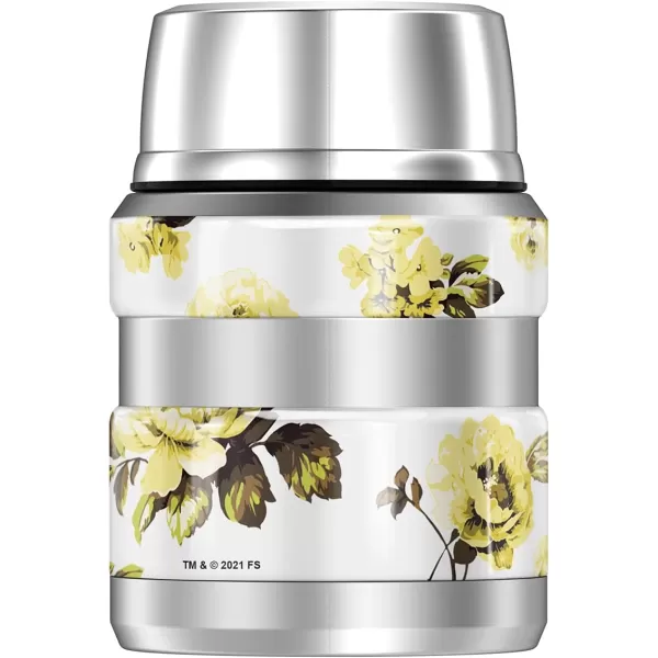 THERMOS Betty Boop Yellow Flowers STAINLESS KING Stainless Steel Food Jar with Folding Spoon Vacuum insulated amp Double Wall 16ozTHERMOS Betty Boop Yellow Flowers STAINLESS KING Stainless Steel Food Jar with Folding Spoon Vacuum insulated amp Double Wall 16oz