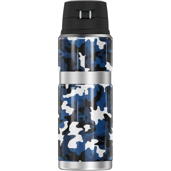 THERMOS Brigham Young University OFFICIAL Camo STAINLESS KING Stainless Steel Drink Bottle Vacuum insulated amp Double Wall 24oz24 oz Bottle Camo