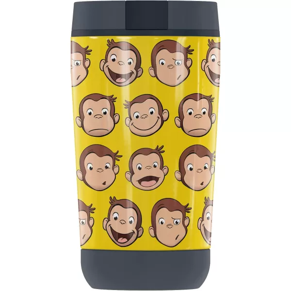 THERMOS Curious George Curious George Faces GUARDIAN COLLECTION Stainless Steel Travel Tumbler Vacuum insulated amp Double Wall 12 ozTHERMOS Curious George Curious George Faces GUARDIAN COLLECTION Stainless Steel Travel Tumbler Vacuum insulated amp Double Wall 12 oz