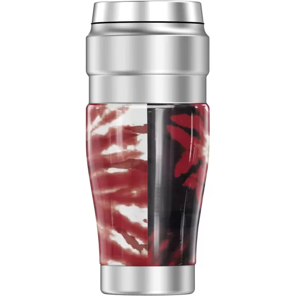 THERMOS Eastern Washington University OFFICIAL TieDye STAINLESS KING Stainless Steel Travel Tumbler Vacuum insulated amp Double Wall 16oz16 oz Tumbler TIEDYE