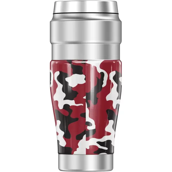 THERMOS Eastern Washington University OFFICIAL TieDye STAINLESS KING Stainless Steel Travel Tumbler Vacuum insulated amp Double Wall 16oz16 oz Tumbler Camo