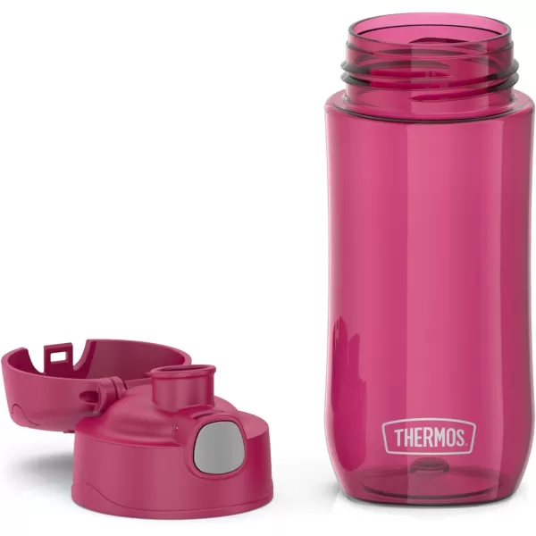 THERMOS FUNTAINER 16 Ounce Plastic Hydration Bottle with Spout RaspberryRaspberry