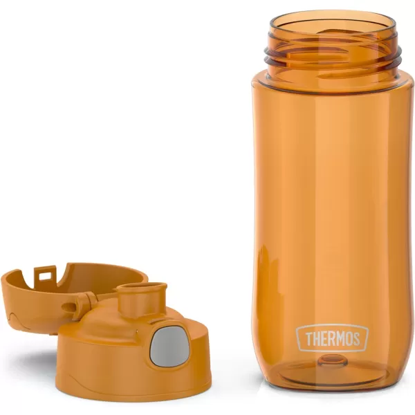 THERMOS FUNTAINER 16 Ounce Plastic Hydration Bottle with Spout RaspberryTangerine