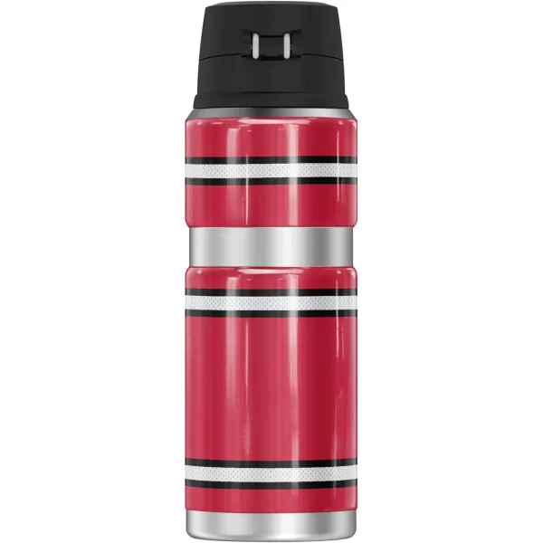 THERMOS Fairfield University OFFICIAL Jersey Stripes STAINLESS KING Stainless Steel Drink Bottle Vacuum insulated amp Double Wall 24ozTHERMOS Fairfield University OFFICIAL Jersey Stripes STAINLESS KING Stainless Steel Drink Bottle Vacuum insulated amp Double Wall 24oz