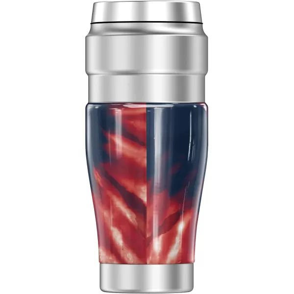 THERMOS Florida Atlantic University OFFICIAL Camo STAINLESS KING Stainless Steel Travel Tumbler Vacuum insulated amp Double Wall 16oz16 oz Tumbler TIEDYE