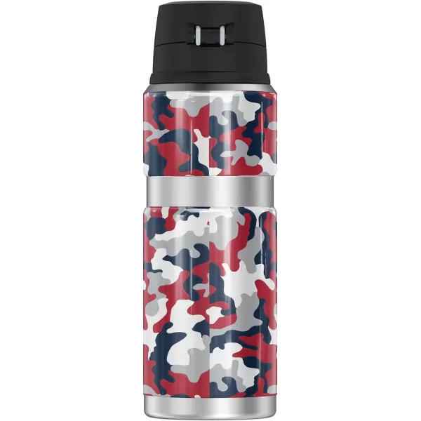 THERMOS Florida Atlantic University OFFICIAL TieDye STAINLESS KING Stainless Steel Drink Bottle Vacuum insulated amp Double Wall 24oz24 oz Bottle Camo