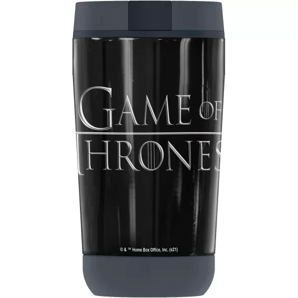 THERMOS Game of Thrones Iron Throne GUARDIAN COLLECTION Stainless Steel Travel Tumbler Vacuum insulated amp Double Wall 12 oz12 oz Tumbler IRON THRONE METALLIC PHOTO