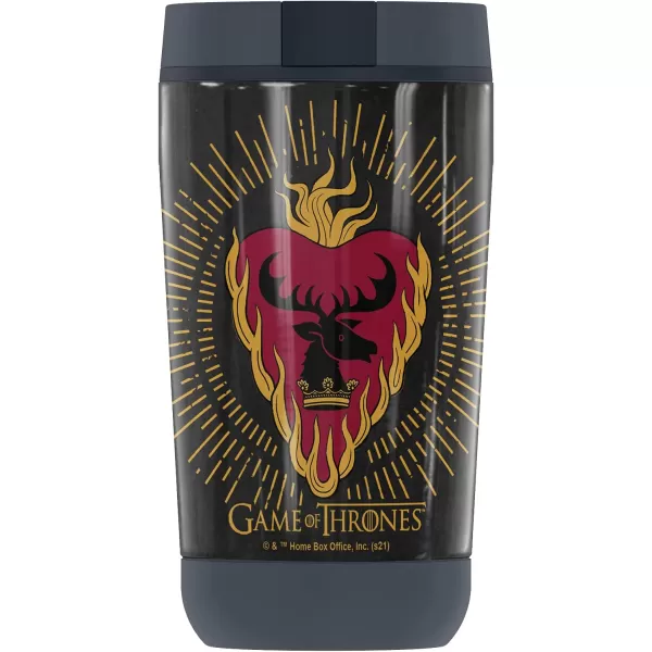 THERMOS Game of Thrones Tyrell Sigil GUARDIAN COLLECTION Stainless Steel Travel Tumbler Vacuum insulated amp Double Wall 12 oz12 oz Tumbler STANNIS BARATHEON SIGIL