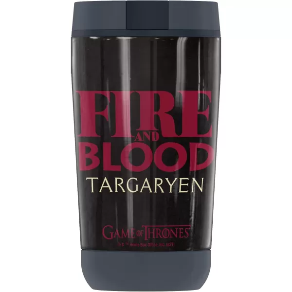 THERMOS Game of Thrones Tyrell Sigil GUARDIAN COLLECTION Stainless Steel Travel Tumbler Vacuum insulated amp Double Wall 12 oz12 oz Tumbler TARGARYEN SIGIL