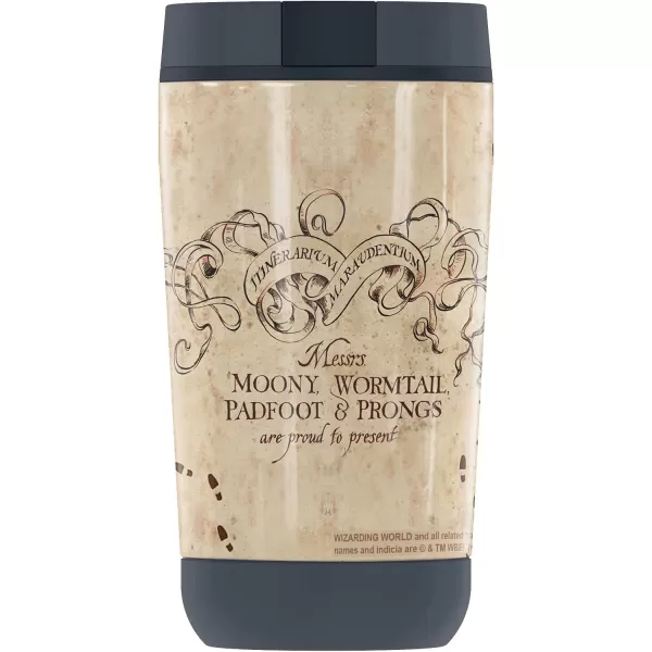 THERMOS Harry Potter MarauderS Map GUARDIAN COLLECTION Stainless Steel Travel Tumbler Vacuum insulated amp Double Wall 12 oz12 oz Tumbler MARAUDERS MAP