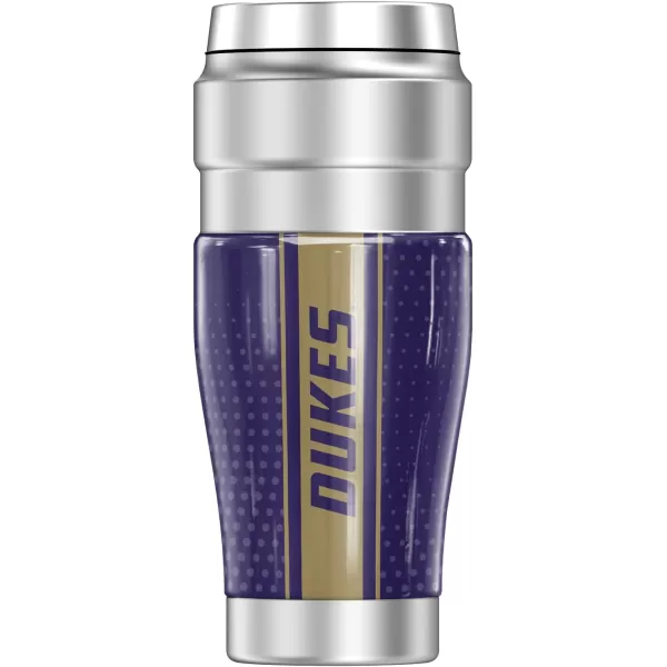 THERMOS JAMES MADISON UNIVERSITY Official Collection STAINLESS KING Stainless Steel Travel Tumbler Vacuum insulated amp Double Wall 16ozRADIAL DOTS