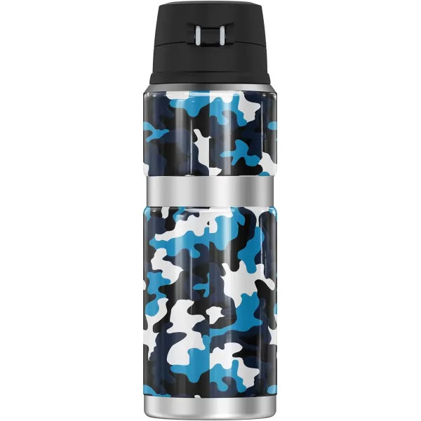 THERMOS Jackson State University OFFICIAL Camo STAINLESS KING Stainless Steel Drink Bottle Vacuum insulated amp Double Wall 24oz24 oz Bottle Camo