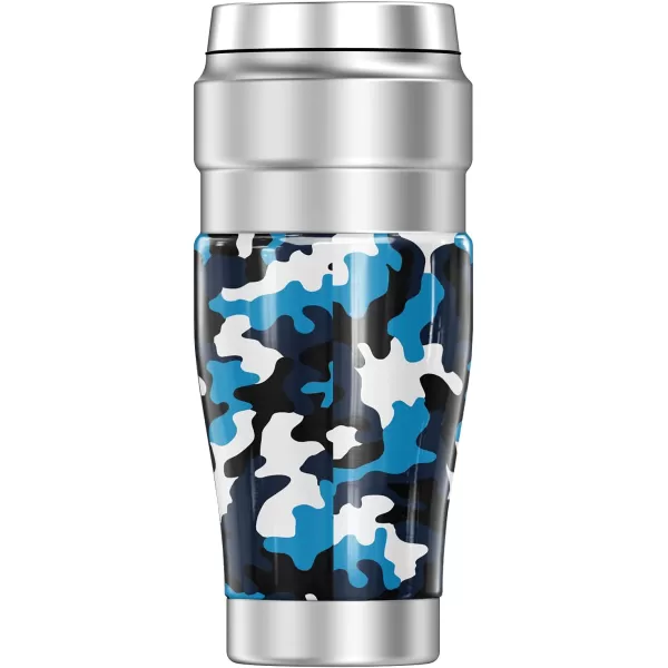 THERMOS Jackson State University OFFICIAL TieDye STAINLESS KING Stainless Steel Travel Tumbler Vacuum insulated amp Double Wall 16oz16 oz Tumbler Camo