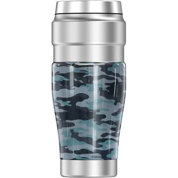 THERMOS Jaws Camo Jaws STAINLESS KING Stainless Steel Travel Tumbler Vacuum insulated amp Double Wall 16ozTHERMOS Jaws Camo Jaws STAINLESS KING Stainless Steel Travel Tumbler Vacuum insulated amp Double Wall 16oz