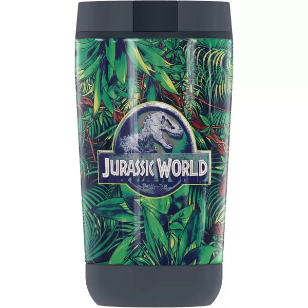 THERMOS Jurassic World Jurassic World Jungle Logo GUARDIAN COLLECTION Stainless Steel Travel Tumbler Vacuum insulated amp Double Wall 12 ozTHERMOS Jurassic World Jurassic World Jungle Logo GUARDIAN COLLECTION Stainless Steel Travel Tumbler Vacuum insulated amp Double Wall 12 oz