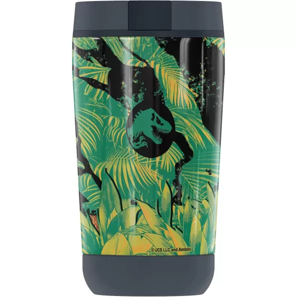 THERMOS Jurassic World Neon Jungle Carnotaurus GUARDIAN COLLECTION Stainless Steel Travel Tumbler Vacuum insulated amp Double Wall 12 oz12 oz Tumbler NEON JUNGLE CARNOTAURUS