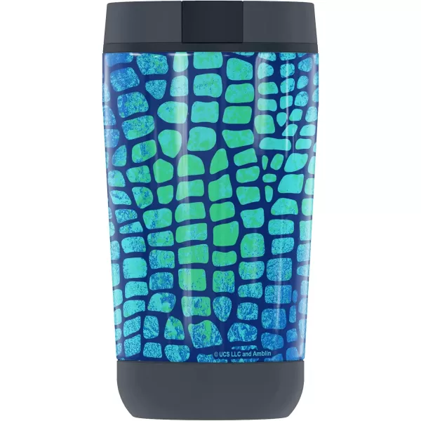 THERMOS Jurassic World Neon Purple Scales GUARDIAN COLLECTION Stainless Steel Travel Tumbler Vacuum insulated amp Double Wall 12 oz12 oz Tumbler NEON BLUE SCALES