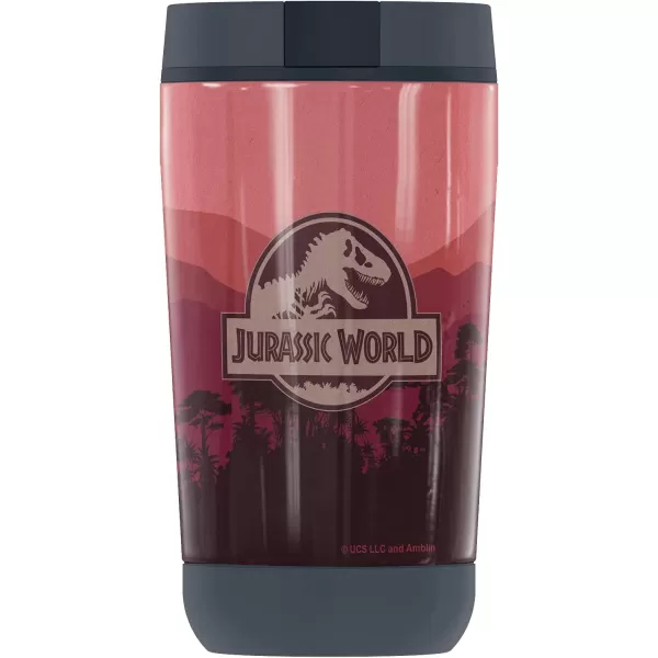 THERMOS Jurassic World TRex Mountain Encounter GUARDIAN COLLECTION Stainless Steel Travel Tumbler Vacuum insulated amp Double Wall 12 oz12 oz Tumbler TRICERATOPS OBSERVATION COMMITTEE