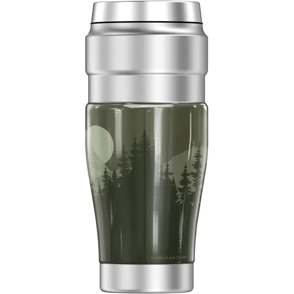 THERMOS Jurassic World Triceratops Observation Committee STAINLESS KING Stainless Steel Travel Tumbler Vacuum insulated amp Double Wall 16oz16 oz Tumbler TREX MOUNTAIN ENCOUNTER