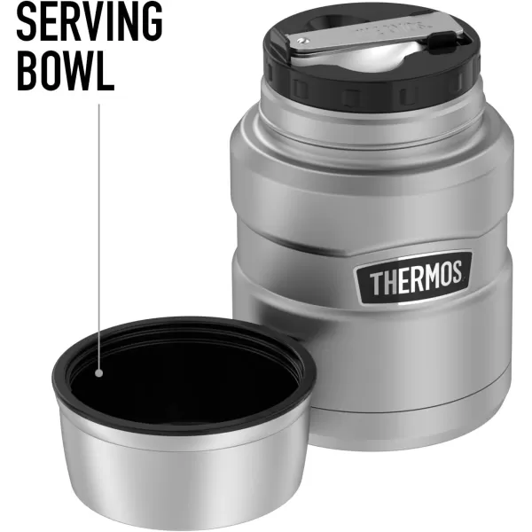 THERMOS LSU Tigers Classic Logo STAINLESS KING Stainless Steel Food Jar with Folding Spoon Vacuum insulated amp Double Wall 16ozTHERMOS LSU Tigers Classic Logo STAINLESS KING Stainless Steel Food Jar with Folding Spoon Vacuum insulated amp Double Wall 16oz