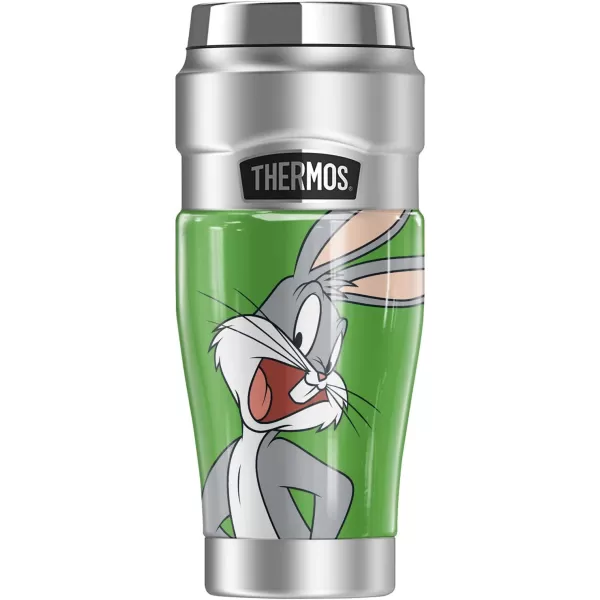 THERMOS Looney Tunes Lola Bunny STAINLESS KING Stainless Steel Travel Tumbler Vacuum insulated amp Double Wall 16oz1 Count Pack of 1 Bugs Bunny