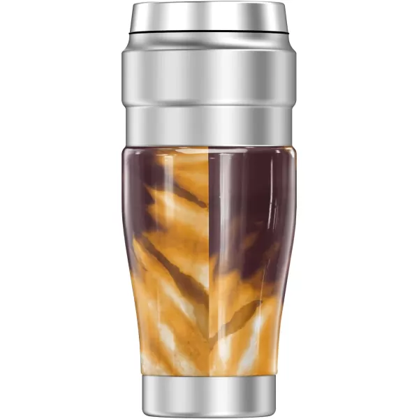 THERMOS Loyola University Chicago Official Collection STAINLESS KING Stainless Steel Travel Tumbler Vacuum insulated amp Double Wall 16ozTIEDYE