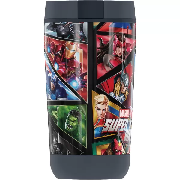 THERMOS MARVEL  Avengers Character Collage GUARDIAN COLLECTION Stainless Steel Travel Tumbler Vacuum insulated amp Double Wall 12oz12 oz Tumbler Collage