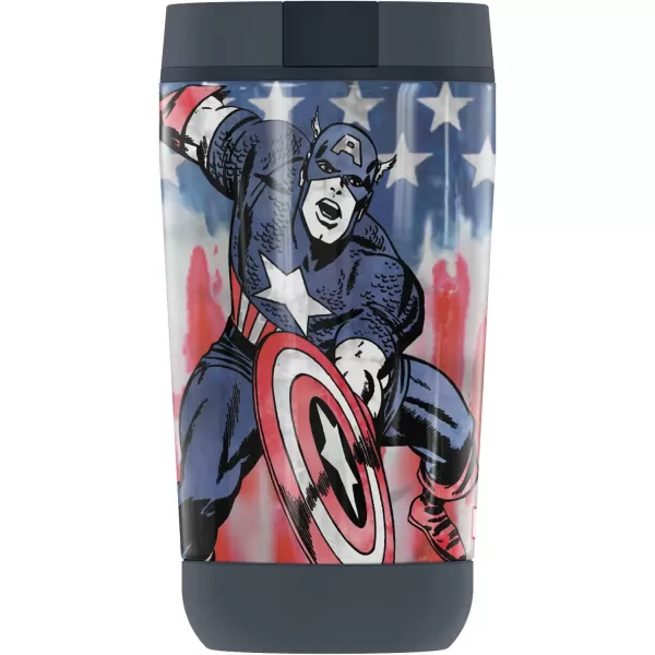 THERMOS MARVEL  SpiderMan Tie Dye GUARDIAN COLLECTION Stainless Steel Travel Tumbler Vacuum insulated amp Double Wall 12oz12 oz Tumbler TYE DIE CAPTAIN